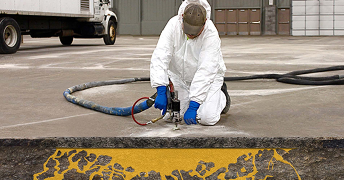 USG Commercial Floor Leveling Chemical Grout Services